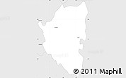 Silver Style Simple Map of Palmillas