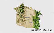 Satellite 3D Map of Tula, cropped outside