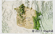 Satellite 3D Map of Tula, lighten