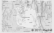 Silver Style 3D Map of Tula