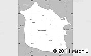 Gray Simple Map of Tula