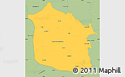 Savanna Style Simple Map of Tula