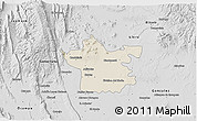 Shaded Relief 3D Map of Xicotencatl, desaturated