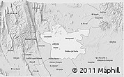 Silver Style 3D Map of Xicotencatl