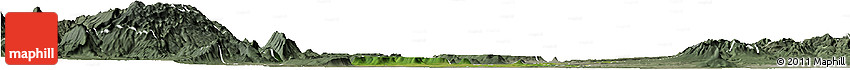 Satellite Horizon Map of Xicotencatl, semi-desaturated