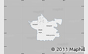 Gray Map of Xicotencatl, single color outside