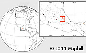 Blank Location Map of Apizaco