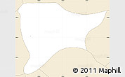 Classic Style Simple Map of Apizaco