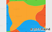 Political Simple Map of Apizaco