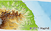 Physical 3D Map of Alto Lucero