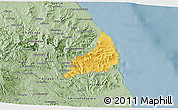 Savanna Style 3D Map of Alto Lucero