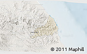 Shaded Relief 3D Map of Alto Lucero, lighten