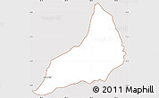 Classic Style Simple Map of Alto Lucero, cropped outside