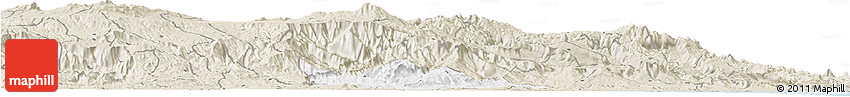 Classic Style Horizon Map of Atzalan