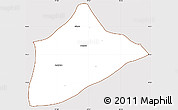 Classic Style Simple Map of Atzalan, cropped outside