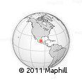 Outline Map of Benito Juarez