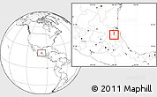 Blank Location Map of Chalma