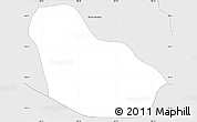 Silver Style Simple Map of Chalma