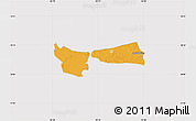 Political Map of Coatzacoalcos, cropped outside