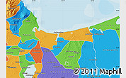 Political Map of Coatzacoalcos
