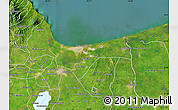 Satellite Map of Coatzacoalcos