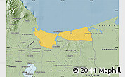 Savanna Style Map of Coatzacoalcos