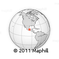 Outline Map of Coscomatepec