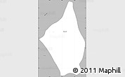 Gray Simple Map of Cosoleacaque