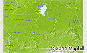 Physical 3D Map of Hidalgotitlan