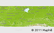 Physical Panoramic Map of Hidalgotitlan