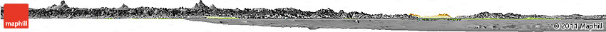Physical Horizon Map of Veracruz, darken, desaturated