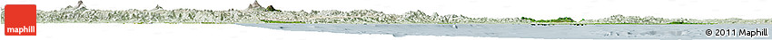 Satellite Horizon Map of Veracruz, lighten