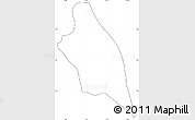 Blank Simple Map of Ixtaczoquitlan, cropped outside, no labels