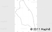 Blank Simple Map of Ixtaczoquitlan, cropped outside