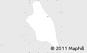 Silver Style Simple Map of Ixtaczoquitlan