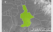 Physical Map of Ixtla, desaturated