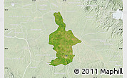 Satellite Map of Ixtla, lighten