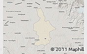 Shaded Relief Map of Ixtla, semi-desaturated