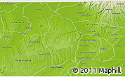 Physical 3D Map of Juan Rodriguez Clara