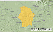 Savanna Style 3D Map of Juan Rodriguez Clara