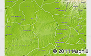 Physical Map of Juan Rodriguez Clara