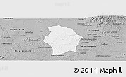 Gray Panoramic Map of Juan Rodriguez Clara