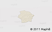 Shaded Relief Panoramic Map of Juan Rodriguez Clara, cropped outside