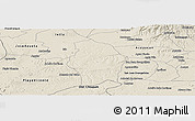 Shaded Relief Panoramic Map of Juan Rodriguez Clara