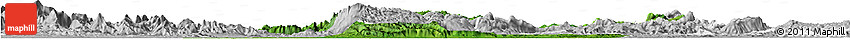 Satellite Horizon Map of Las Choapas, lighten, desaturated