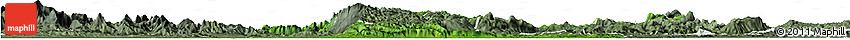 Satellite Horizon Map of Las Choapas, semi-desaturated