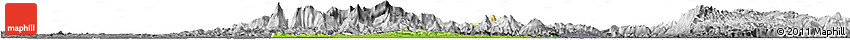 Physical Horizon Map of Minatitlan, desaturated