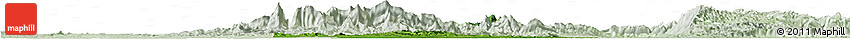Satellite Horizon Map of Minatitlan, lighten