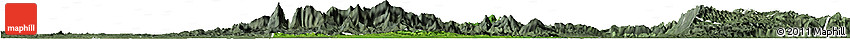 Satellite Horizon Map of Minatitlan, semi-desaturated