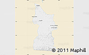 Classic Style Map of Minatitlan, single color outside